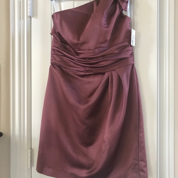 Bridesmaid / Prom / Homecoming Satin Dress - Picture 2 of 9